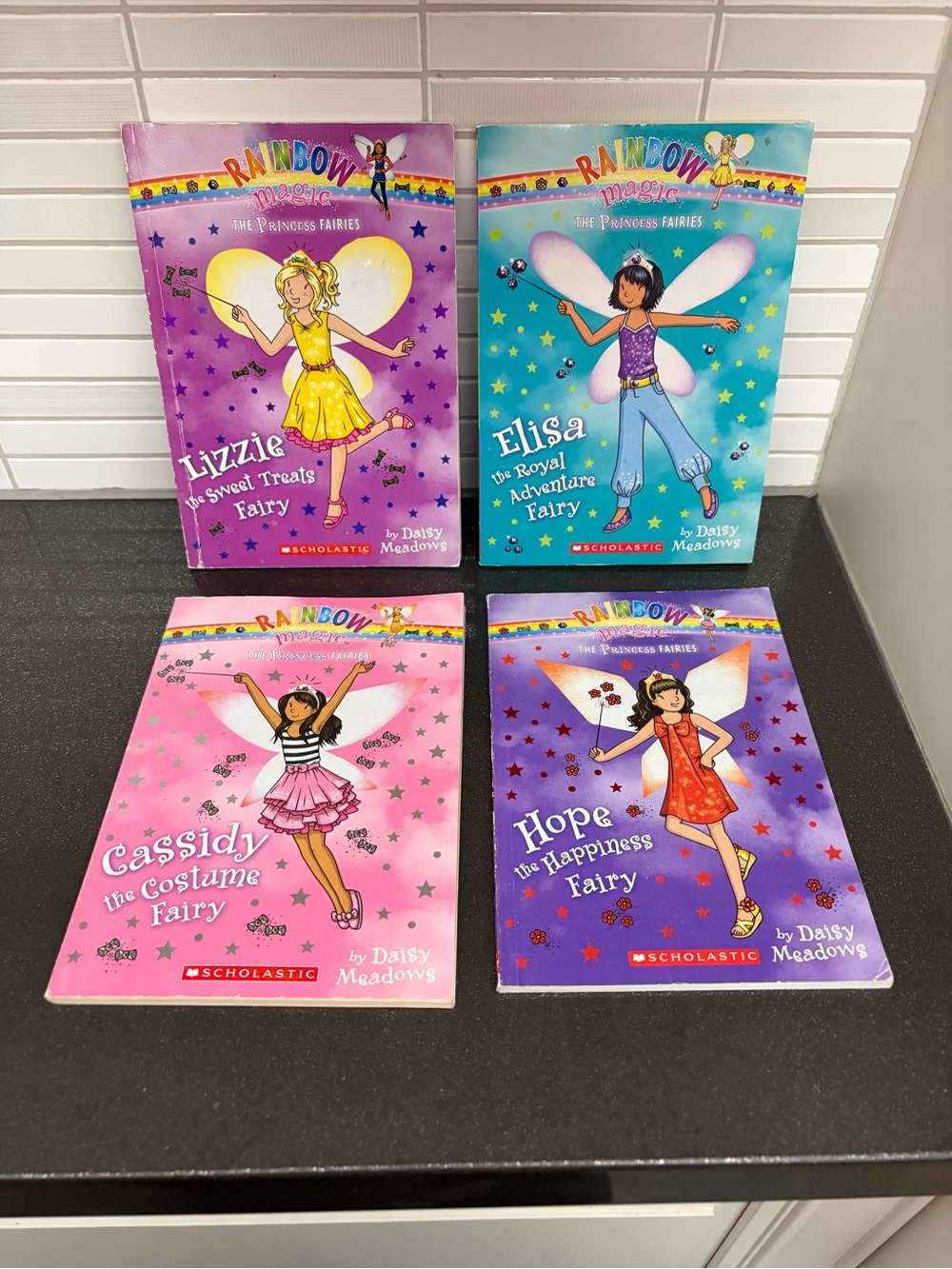 Rainbow Magic Princess Fairies bundle! 4 books, 1 price